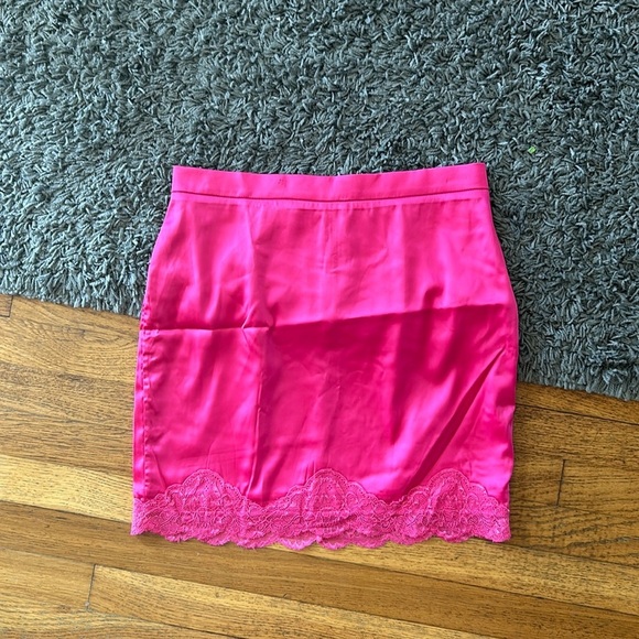 NWT superdown solana hot pink mini skirt size small - Picture 3 of 16